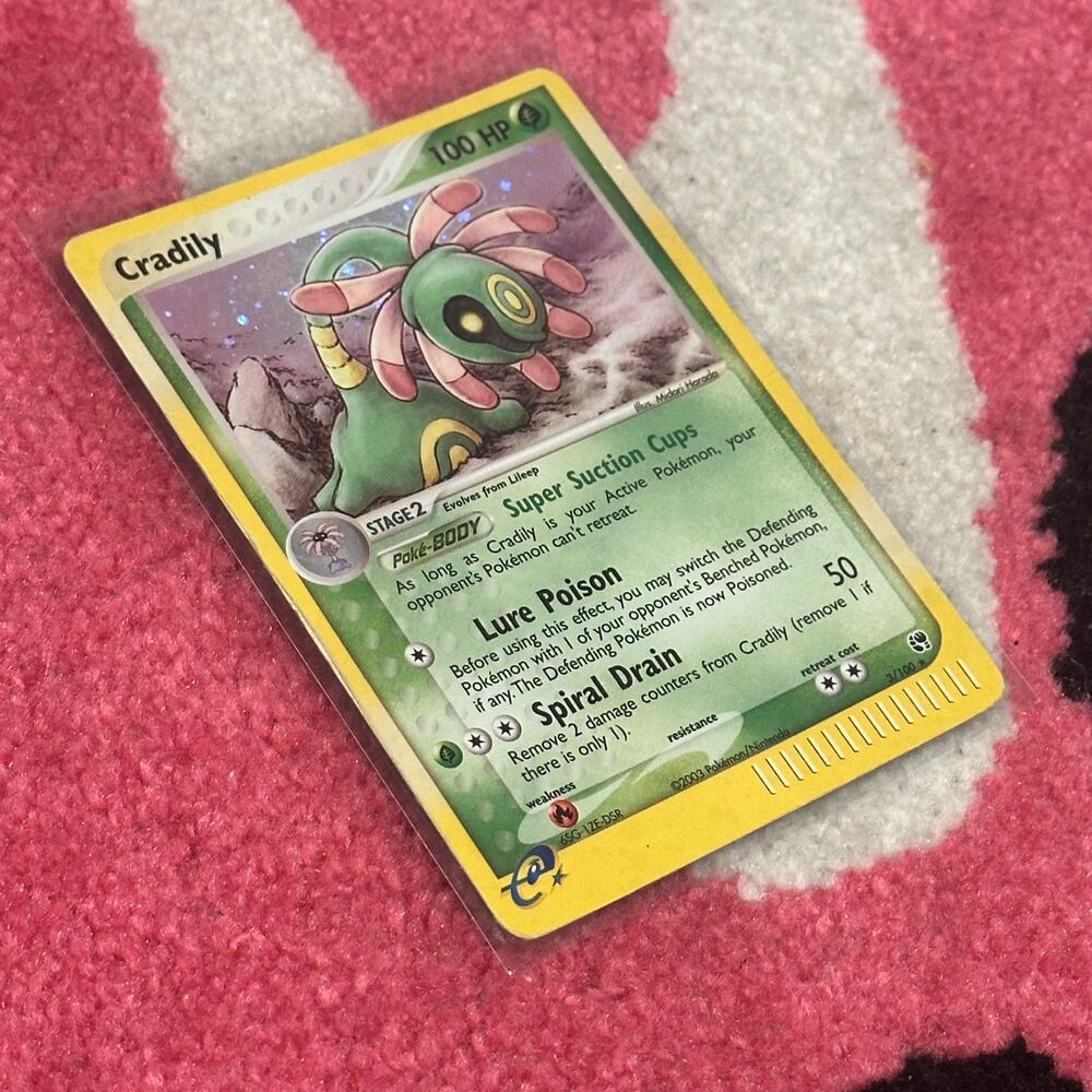 Cradily 3 – Pokémon TCG Sandstorm – As Pictured